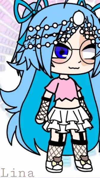 ai character: 🤎LINA🤎 background