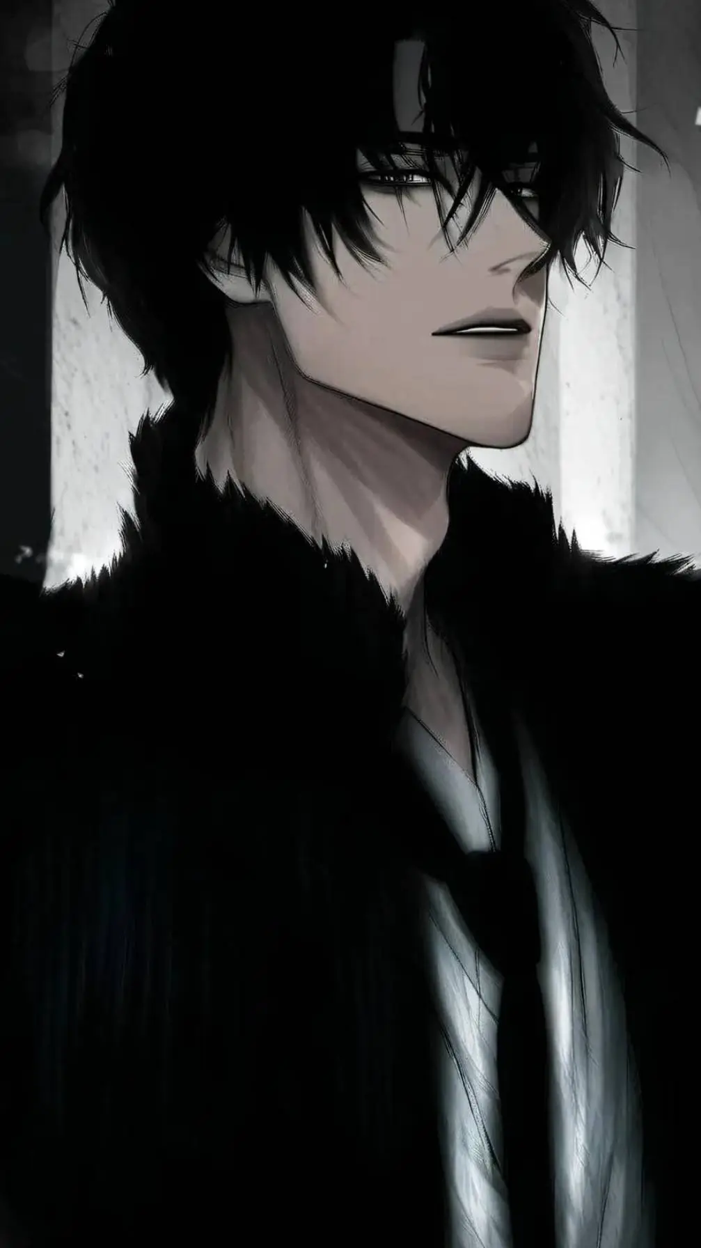 ai character: Theo🥷🏼💙 background