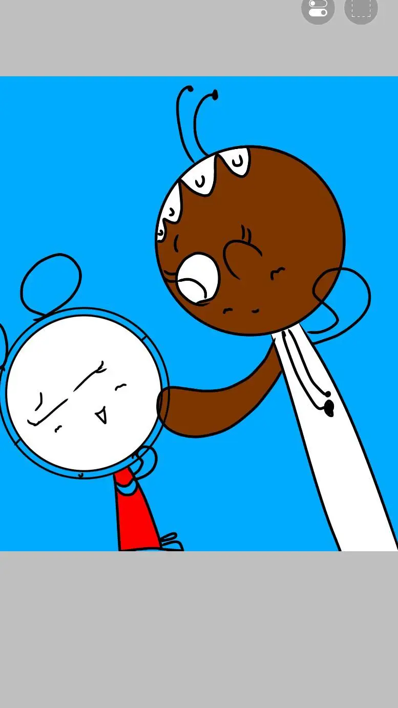 ai character: micey and cosmic  background