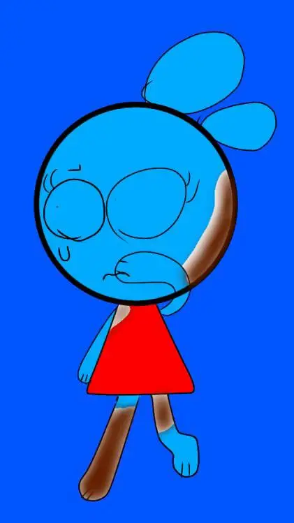 ai character: dandy's world fire background