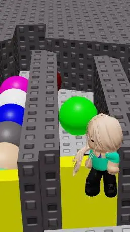 ai character: micey Roblox marbl background