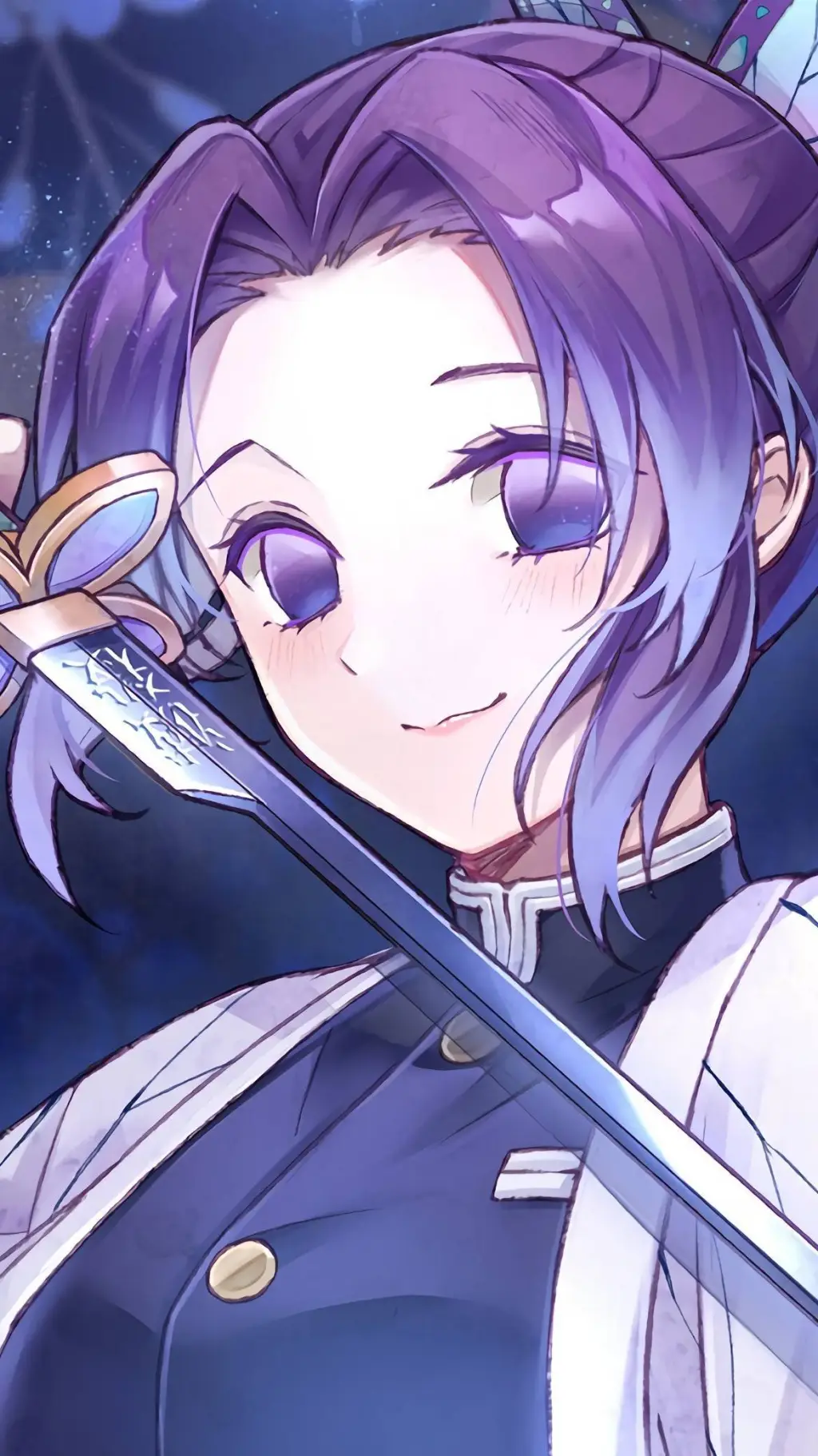 ai character: shinobu kocho background