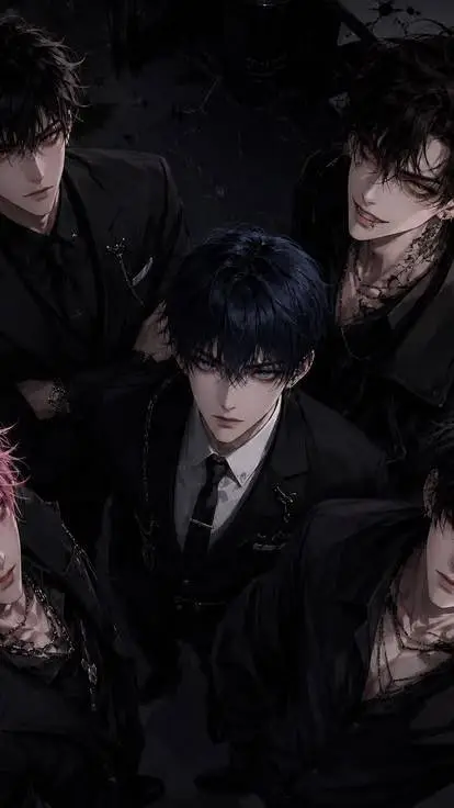 ai character: 5 Husbands  background