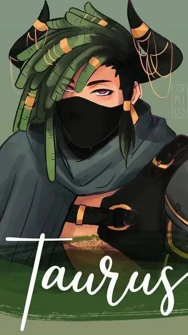 ai character: tauro ♉ background