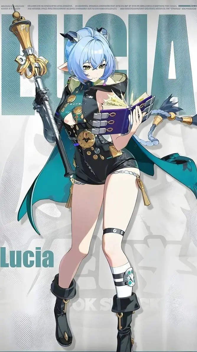 ai character: Lucia Elowen background