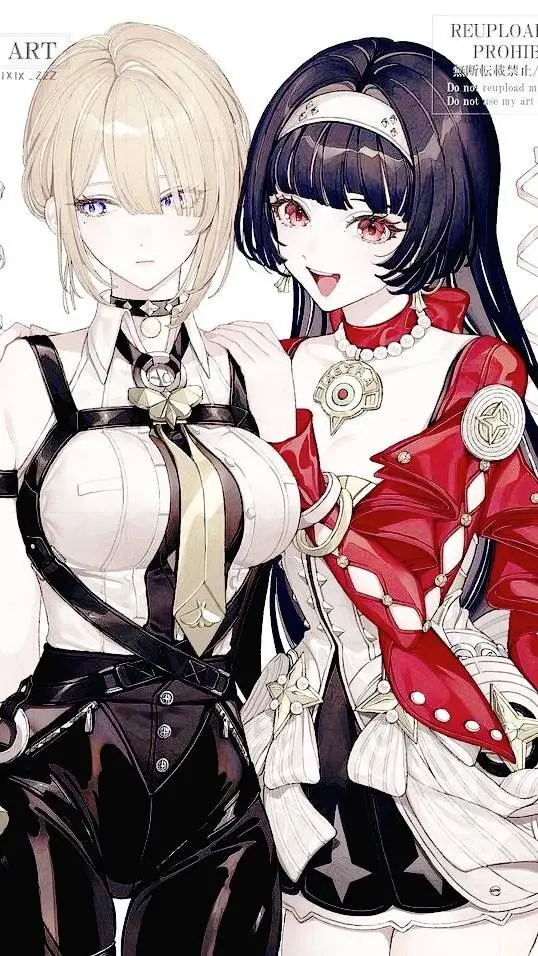ai character: Astra and Evelyn background