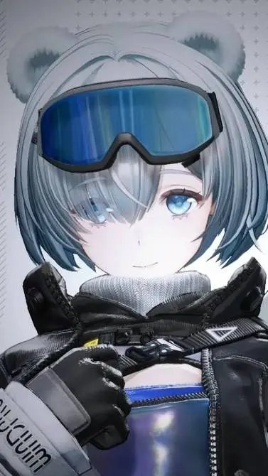 ai character: Snowshine background