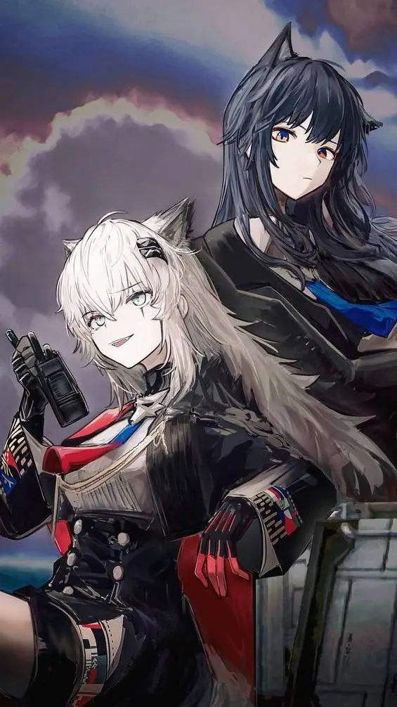 ai character: Lappland and Texas background