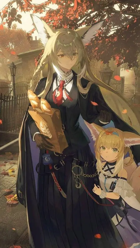 ai character: Suzuran background