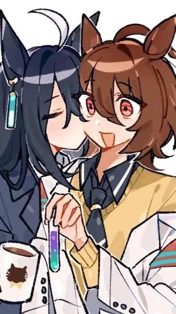 ai character: Agnes And Cafe background