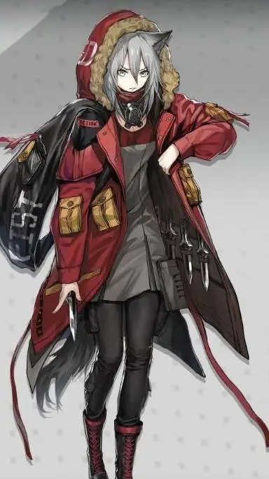ai character: Projekt Red background