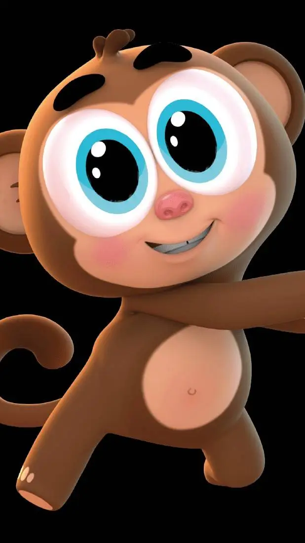 ai character: Macacinho bebe background