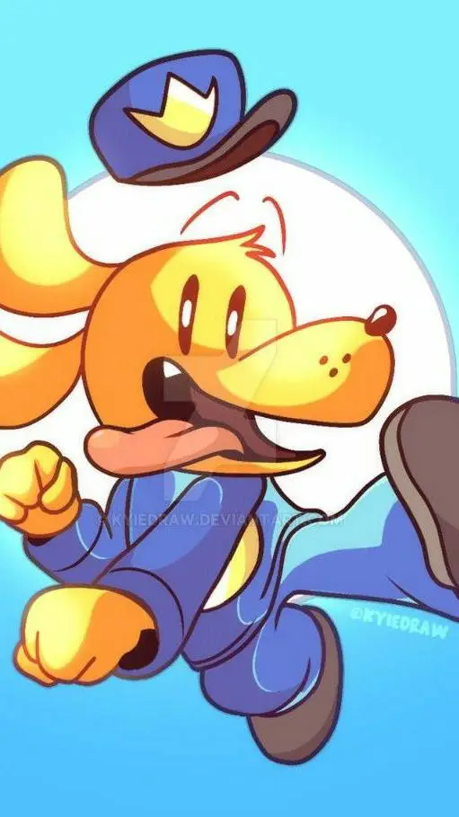 ai character: DOGMAN!!~♡ background