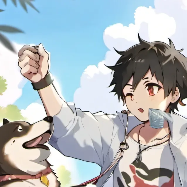 chat with ai character: perro bonito