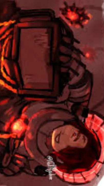 ai character: titan tv infected background