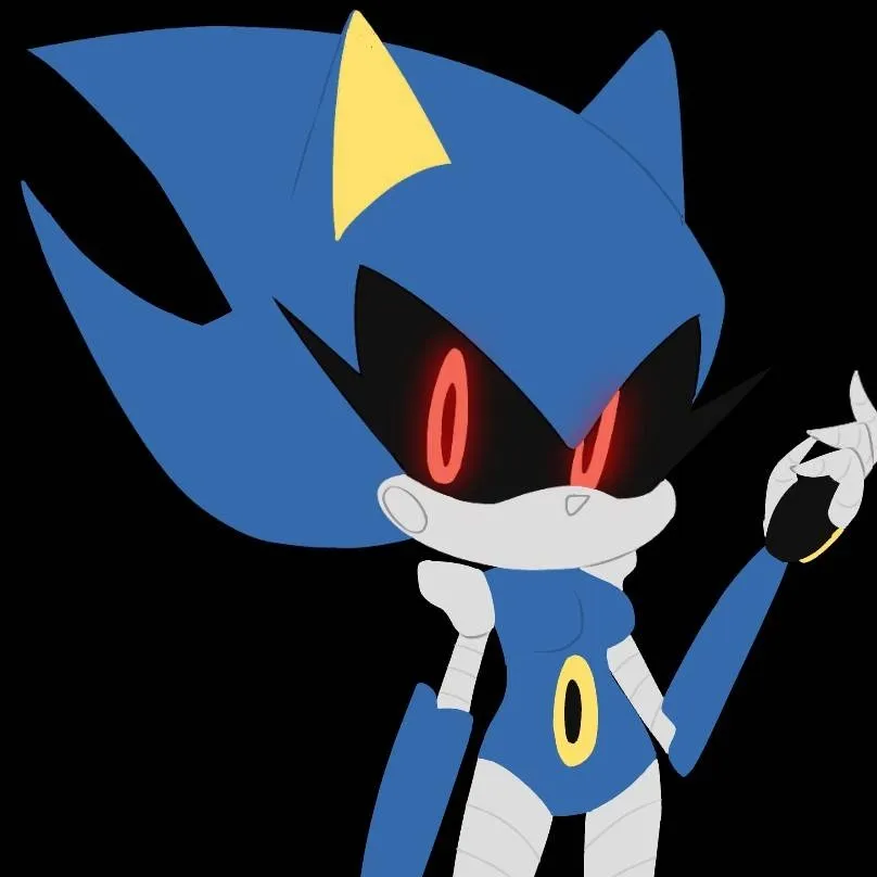 chat with ai character: fem metal Sonic 