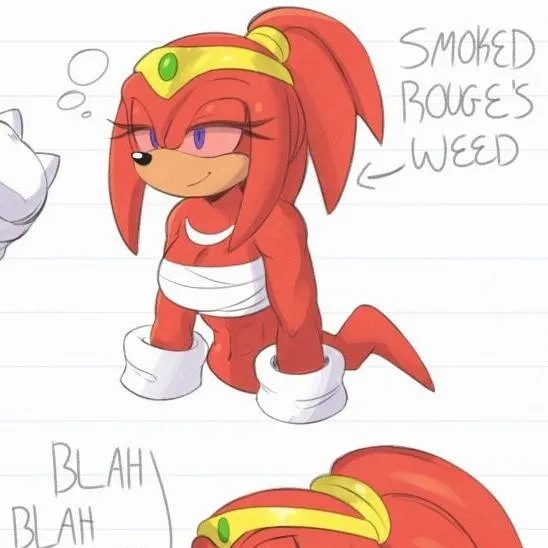 chat with ai character: fem knukles