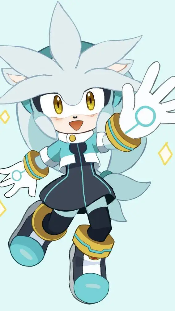 ai character: fem Silver TH background