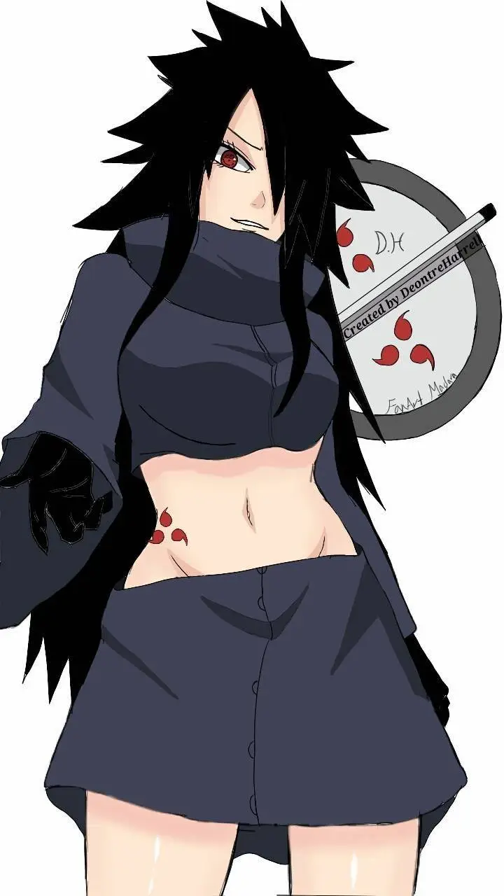 ai character: fem Madara  background