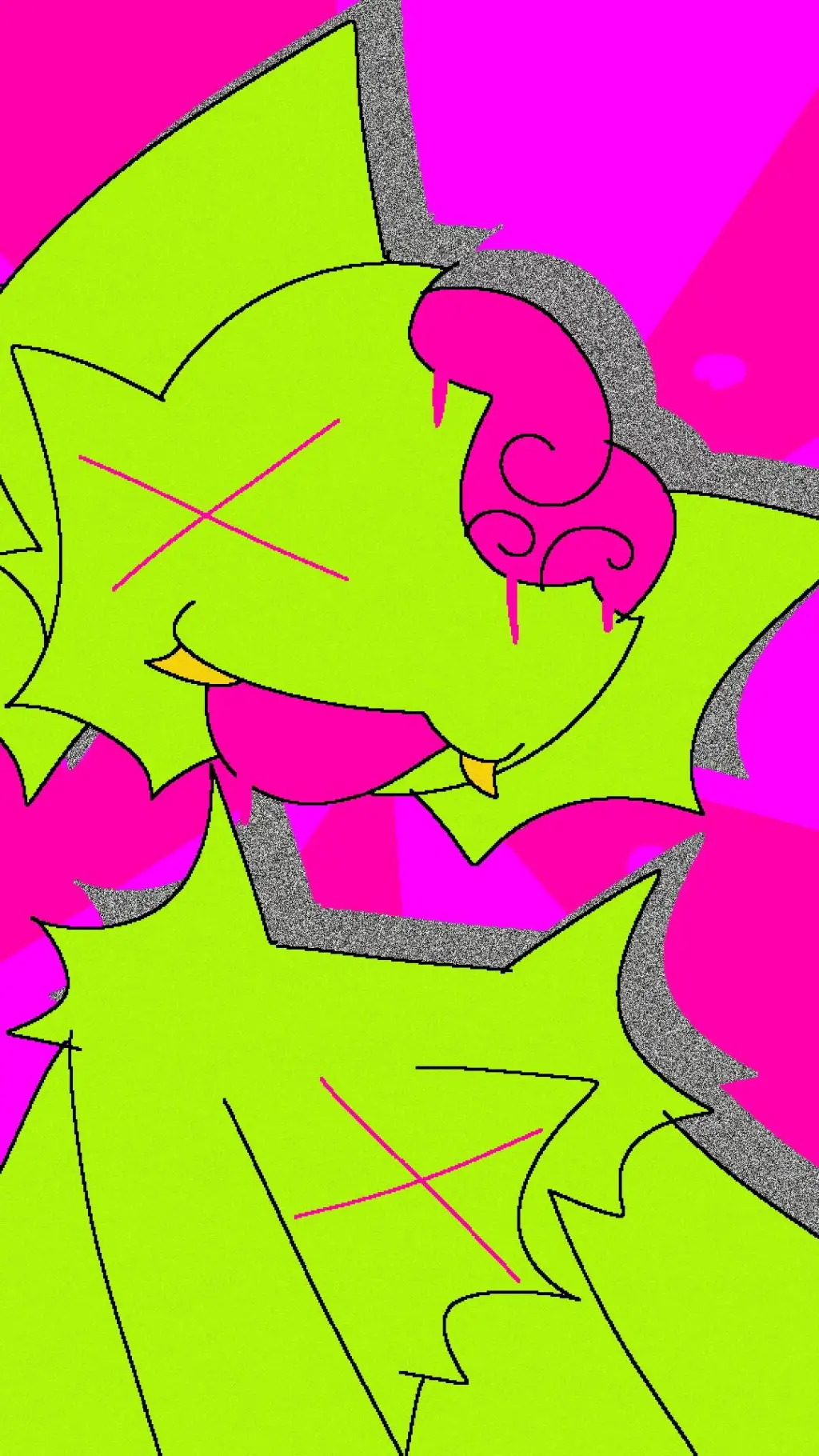 ai character: Bloodi ✨✨✨✨✨✨✨🎀 background