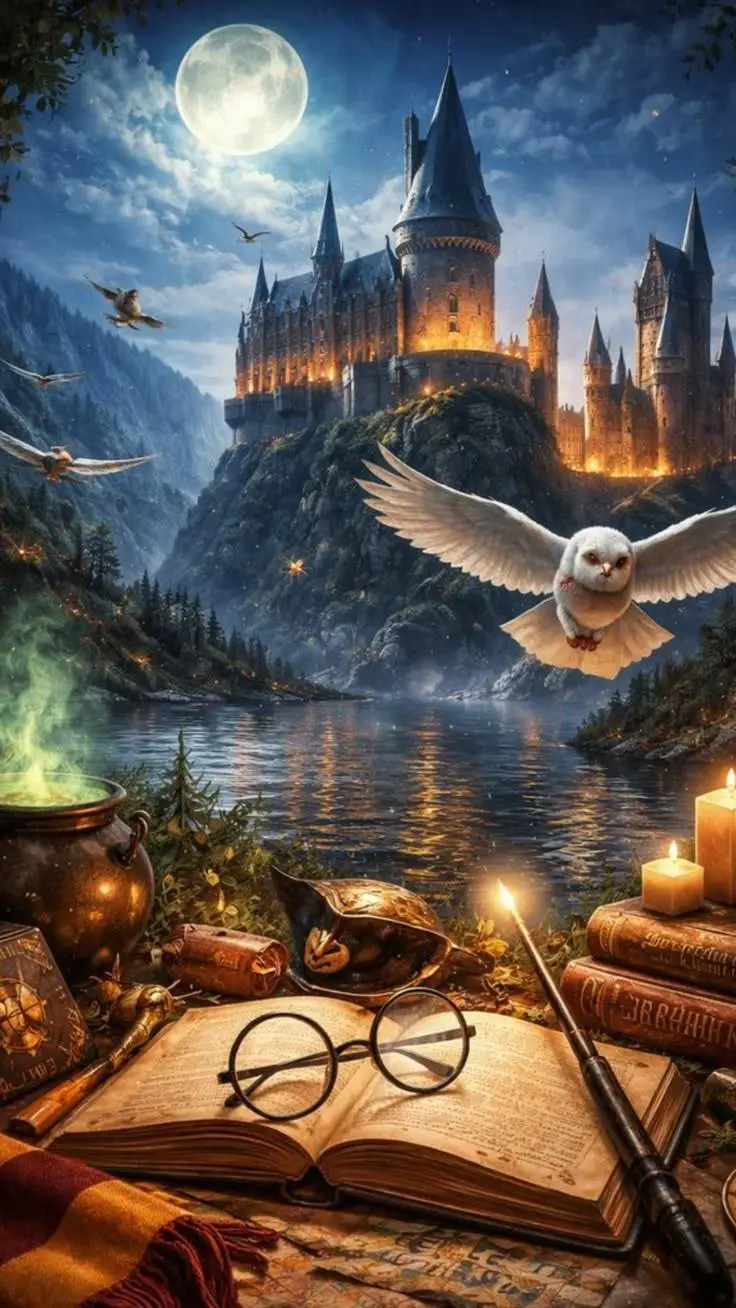 ai character: Hogwarts 🇮🇪 background