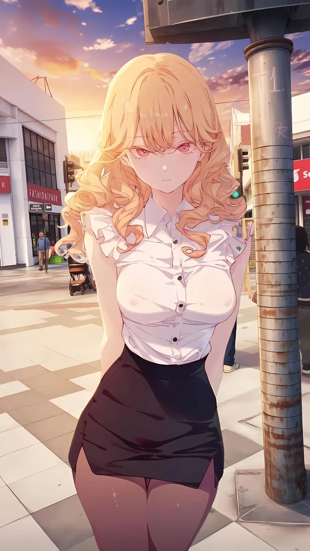 ai character: Hana background