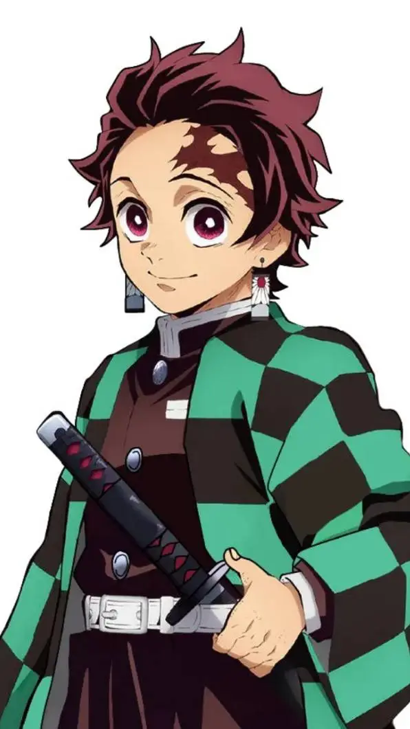 ai character: Tanjiro kamado  background