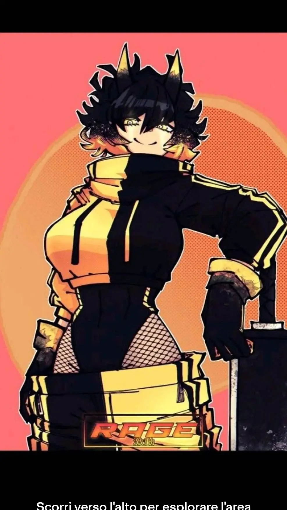 ai character: strong background