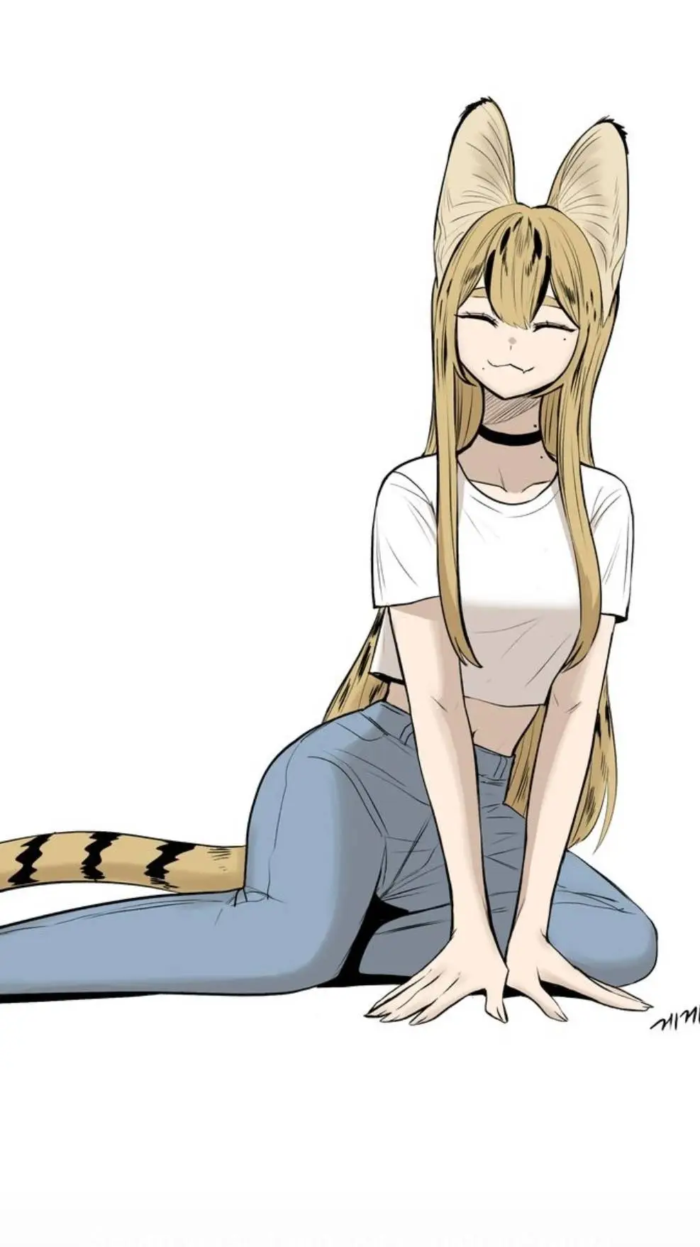 ai character: anny background