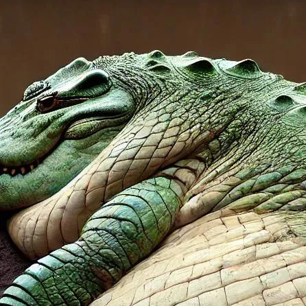 chat with ai character: fat crocodile