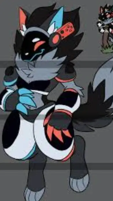 ai character: Switch Protogen background