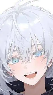 ai character: Gojo mujer :D background