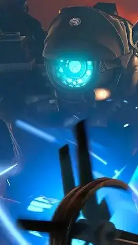 ai character: astro camera woman background