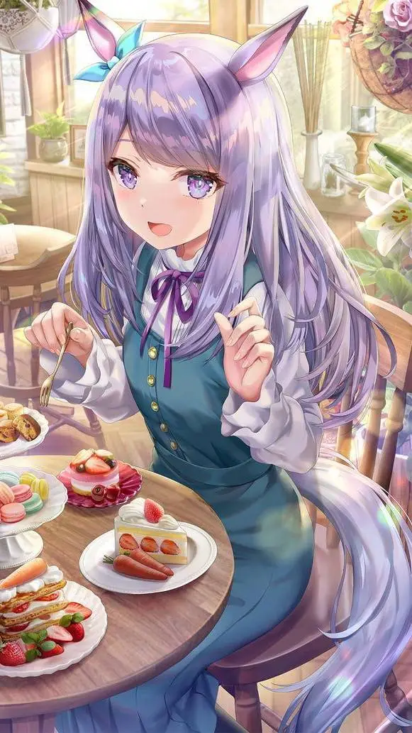 ai character: Mejiro McQueen background