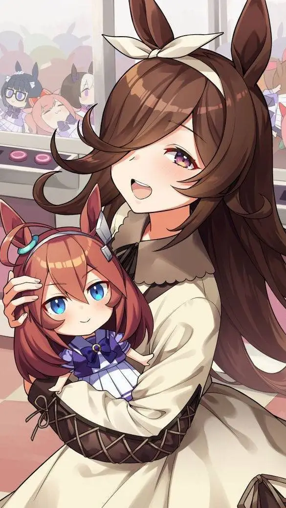 ai character: Rice Shower (V2) background