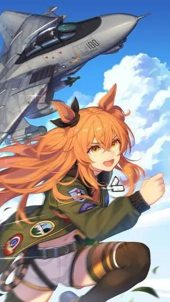 ai character: Mayano TopGun background