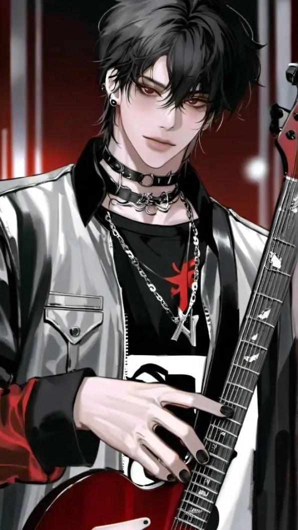 ai character: ~⚡🎸Raven🎸⚡~ background