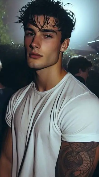 ai character: Black. background