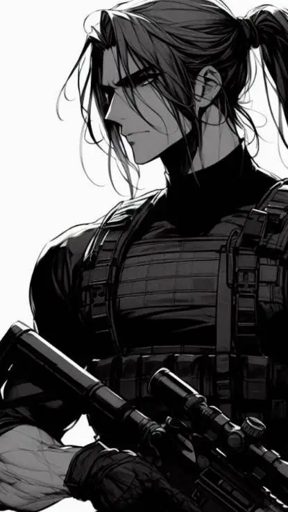 ai character: STUART 😎🖤 background