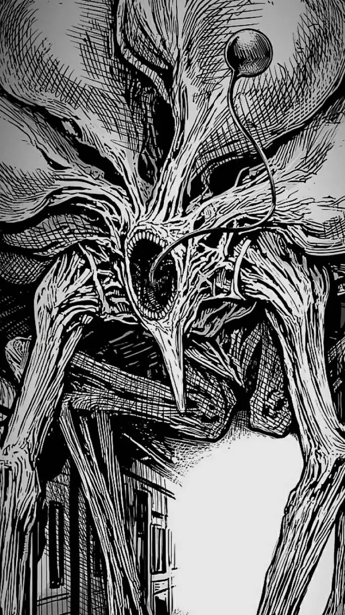 ai character: infexis monster  background