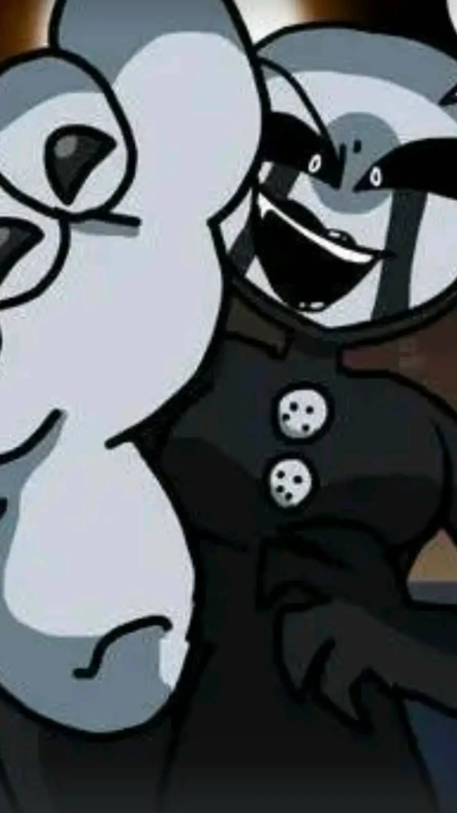 ai character: weird  background