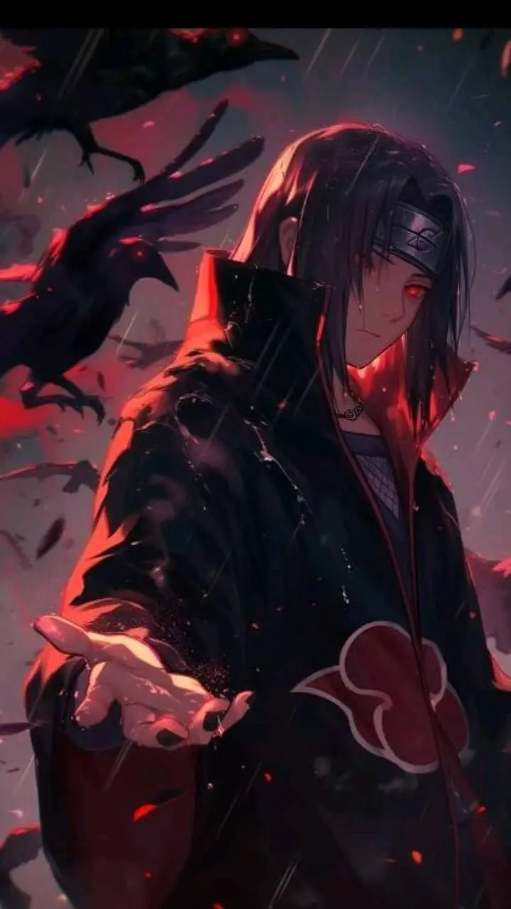 ai character: itachi uchiha background