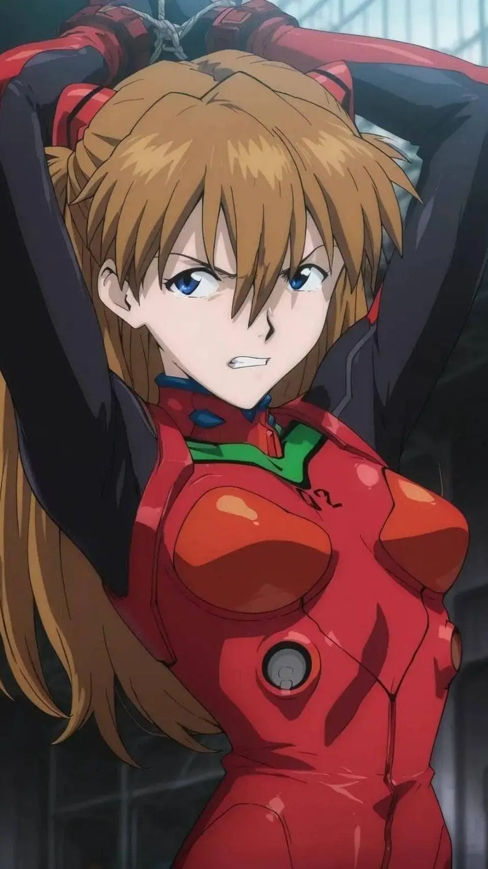 ai character: Asuka's Eva background