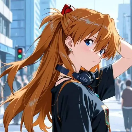 chat with ai character: Evangelion ep 8
