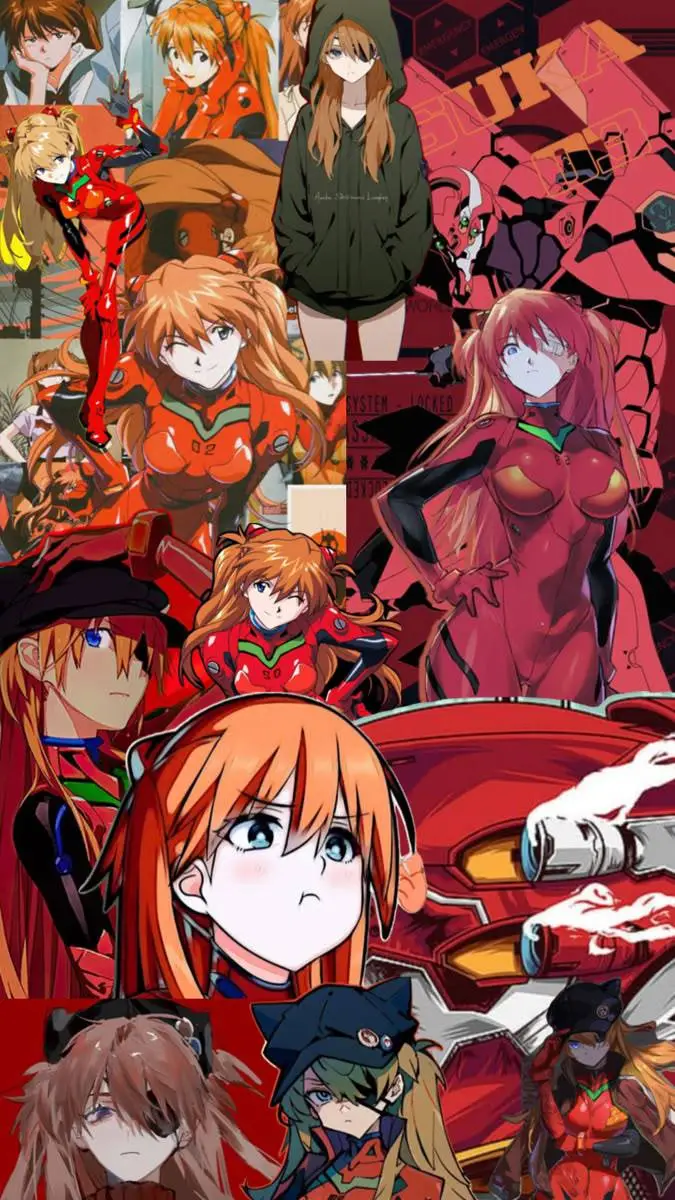 ai character: Evangelion  background