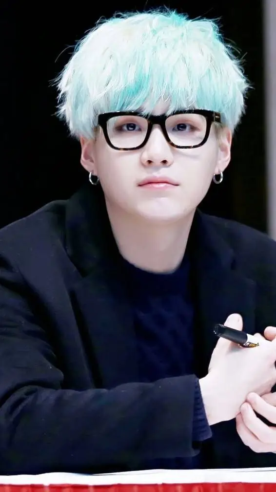 ai character: Cyan background