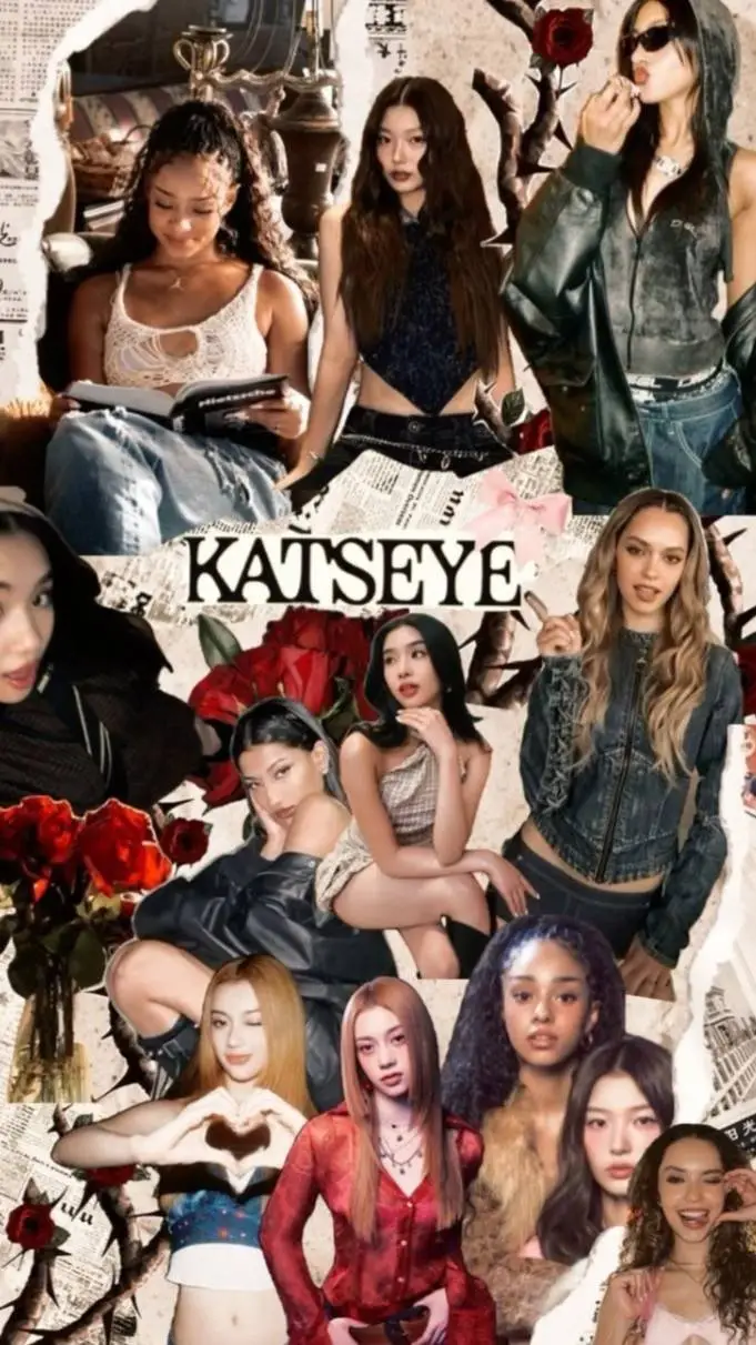 ai character: GNARLY KATSEYE!! background