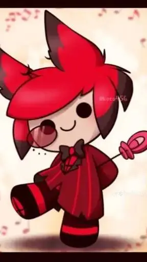 ai character: alastor chiquito 🥰 background