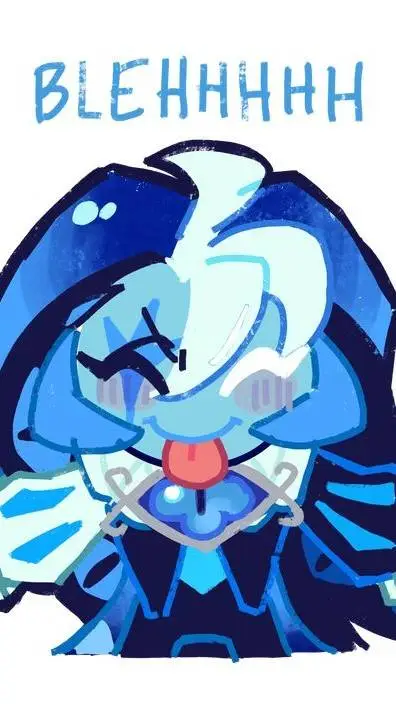 ai character: shadow milk cookie background