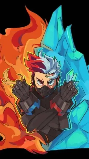 ai character: Escola de heróis background